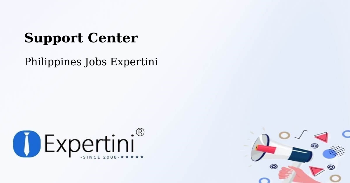 Support Services – Indang - Philippines Jobs Expertini